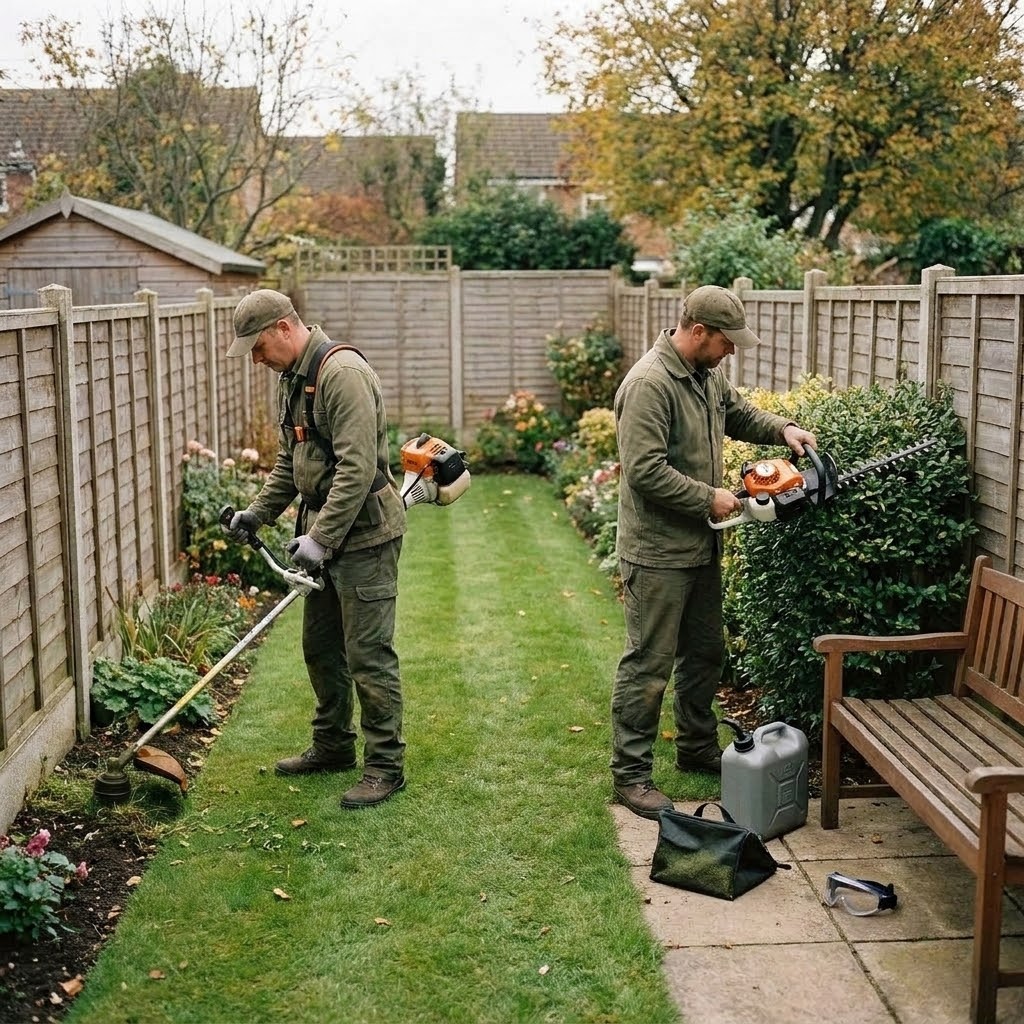 Local gardener in Kingston delivering garden tidy up and ongoing maintenance services